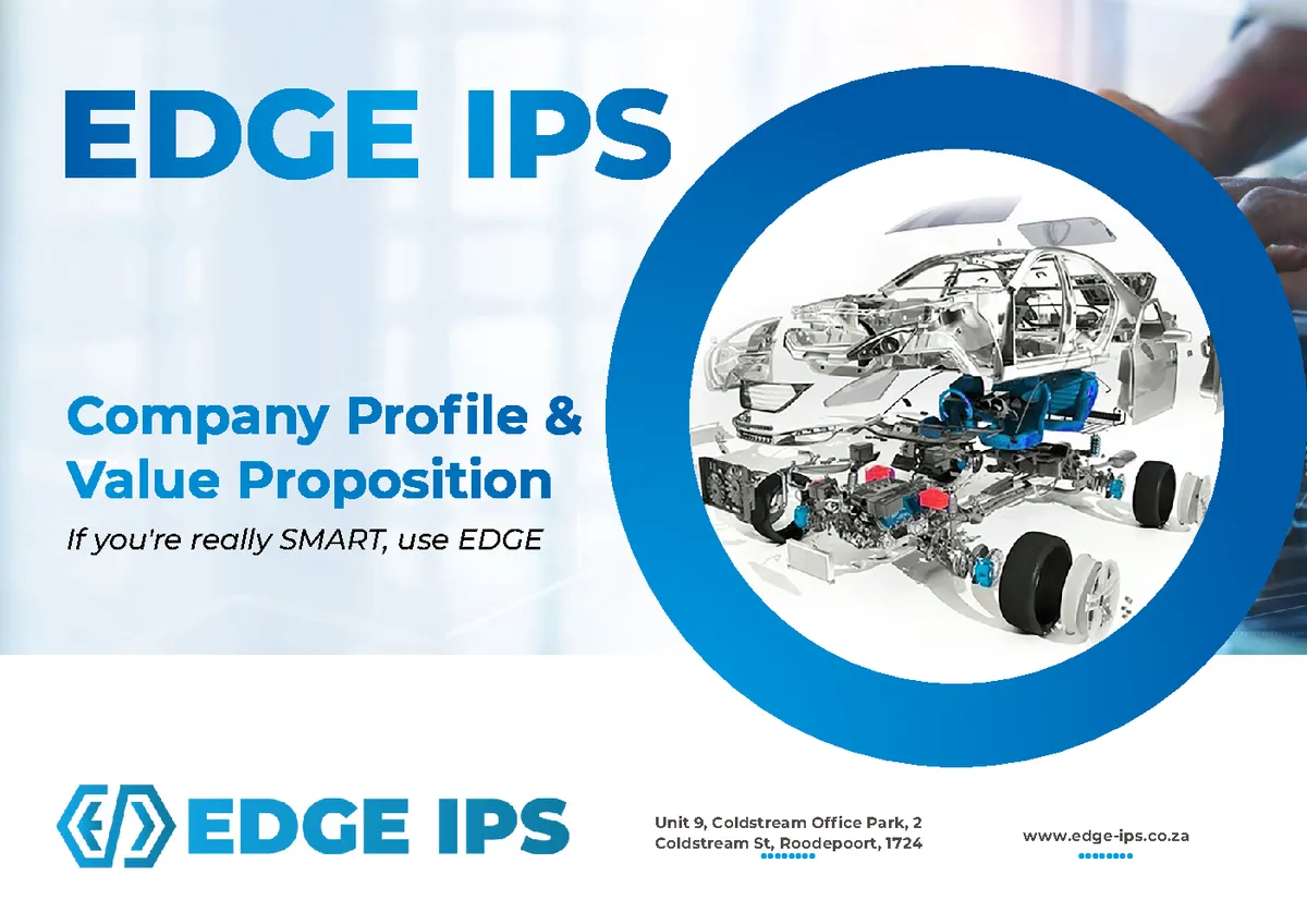 EDGE IPS — Company Profile & Value Proposition page 1