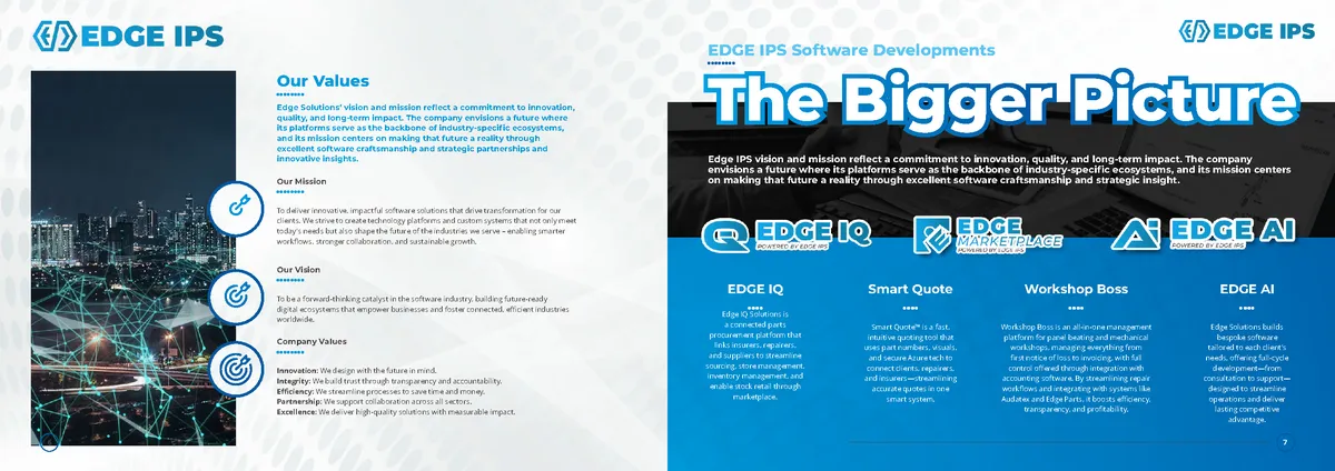 EDGE IPS — Company Profile & Value Proposition page 4
