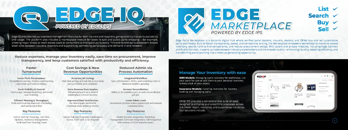 EDGE IPS — Company Profile & Value Proposition page 5