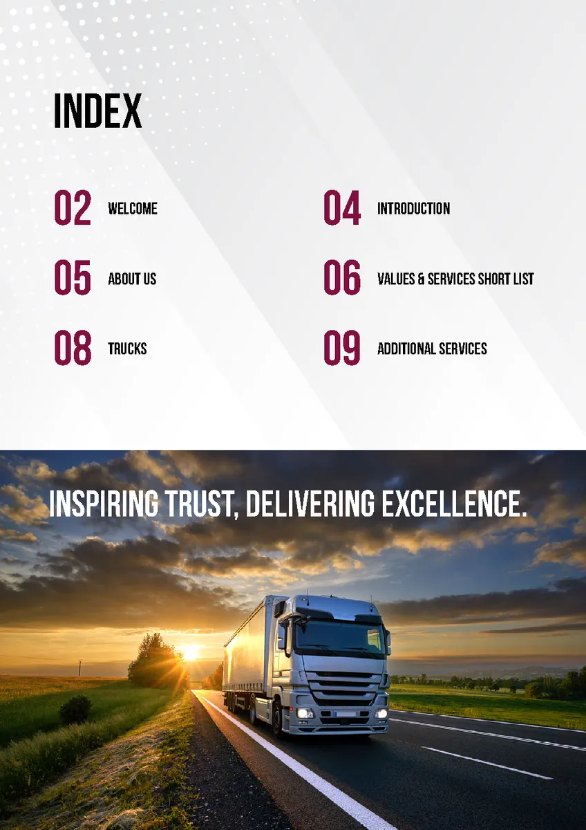 Fillsant — Truck Hire Profile page 3