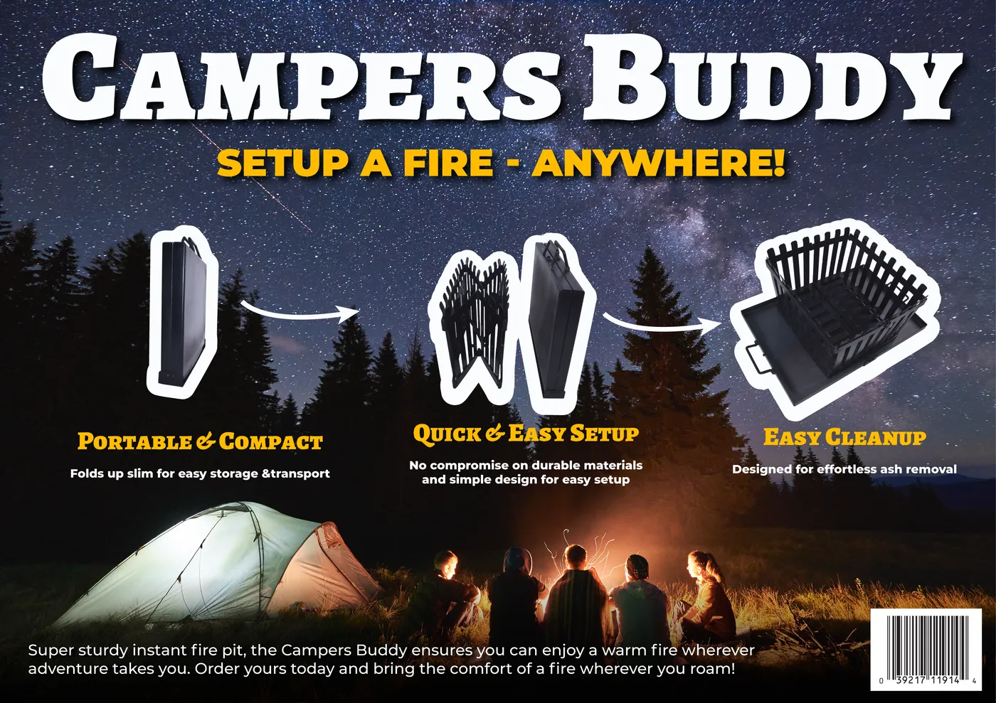 JDR Tooling — Campers Buddy Sticker 1