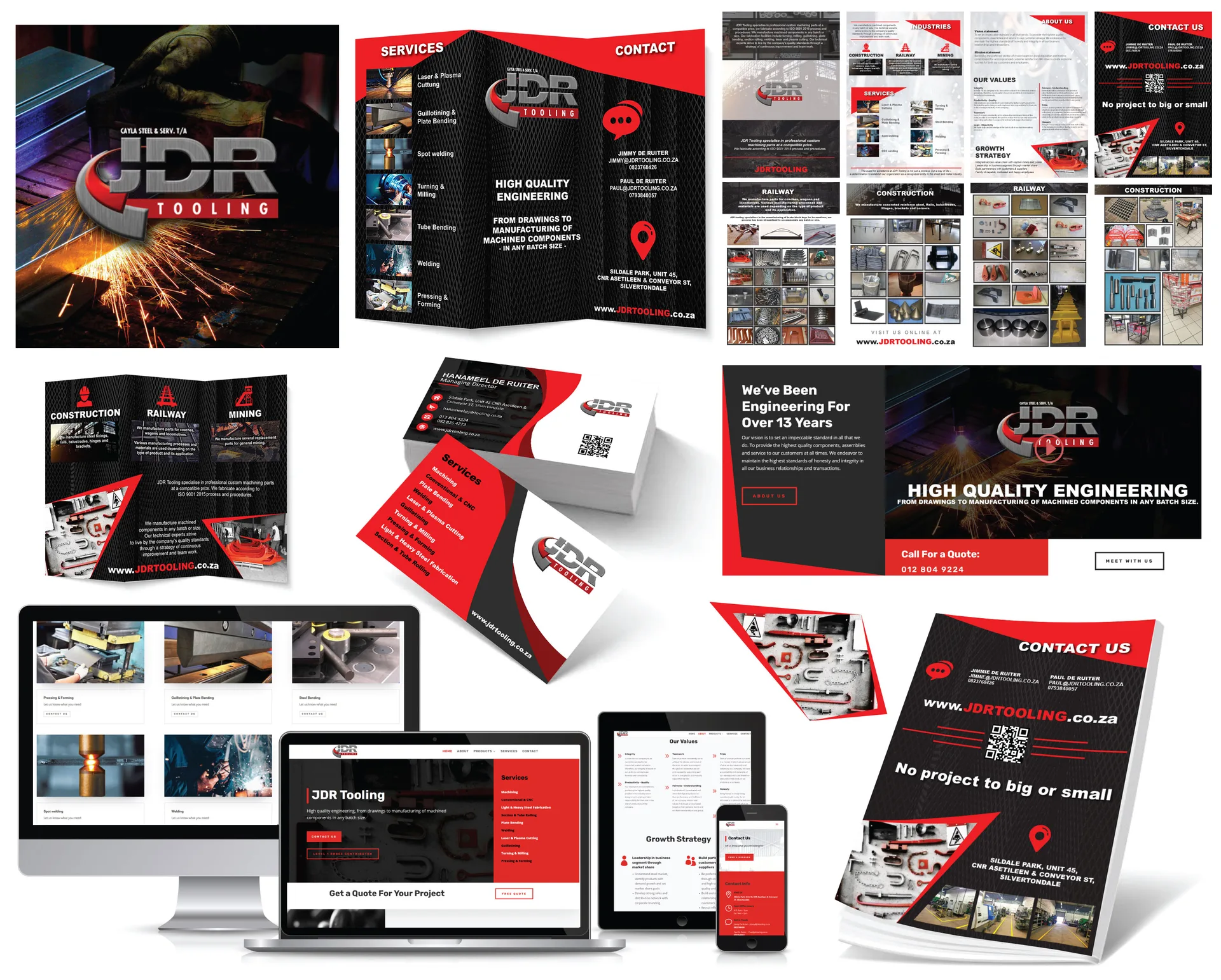 JDR Tooling — Tooling, manufacturing, construction products, e-commerce case study