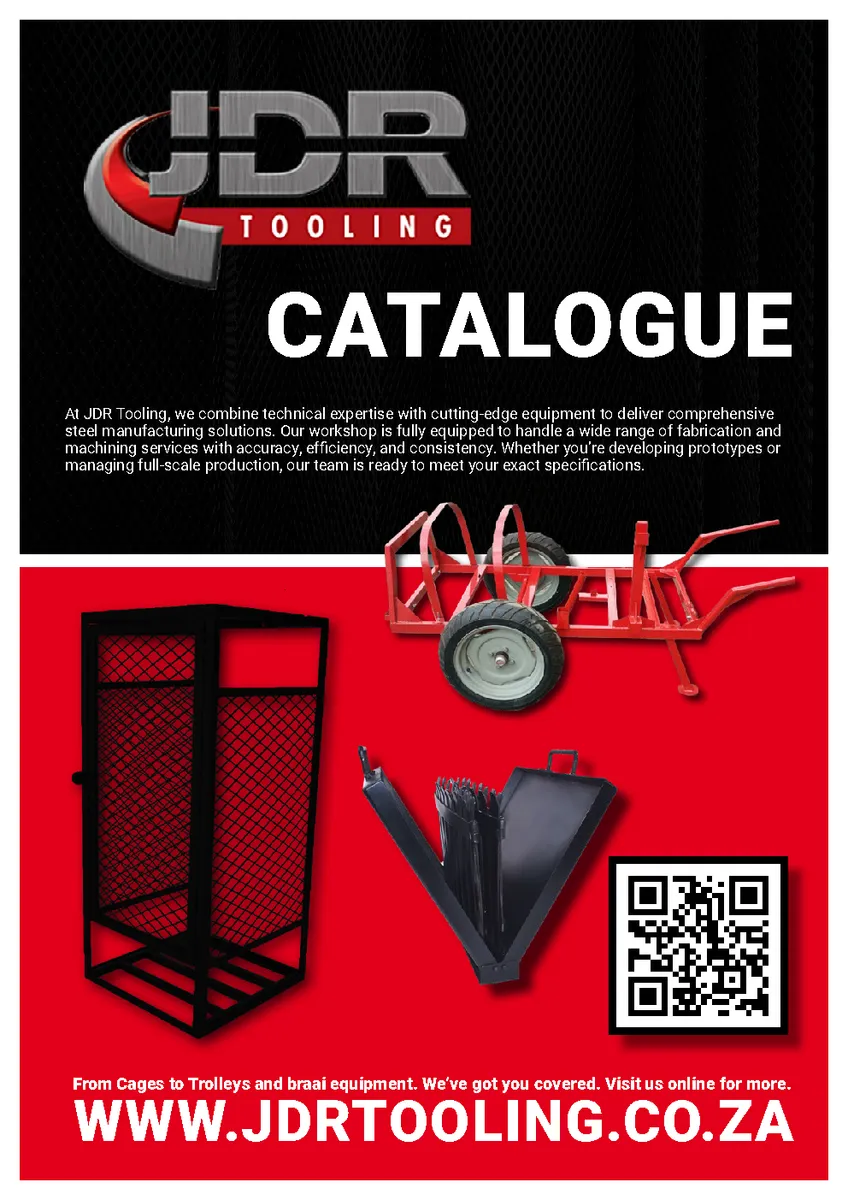 JDR Tooling — Product Catalog page 1