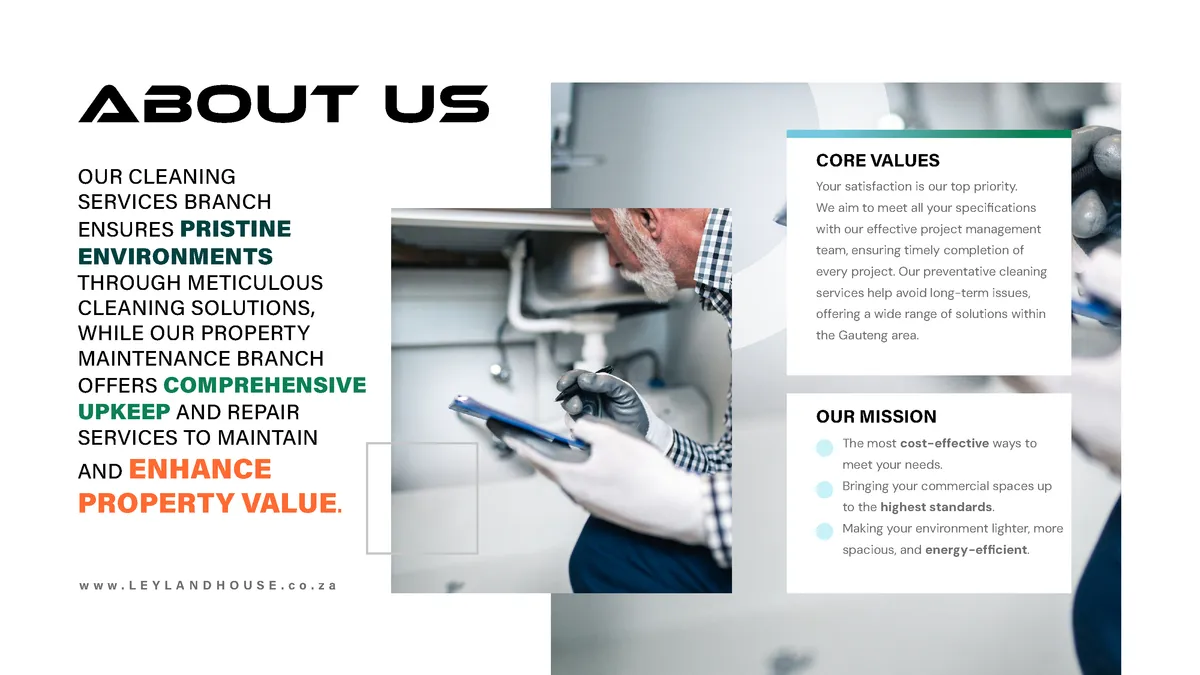 Leyland House — Company Profile page 3