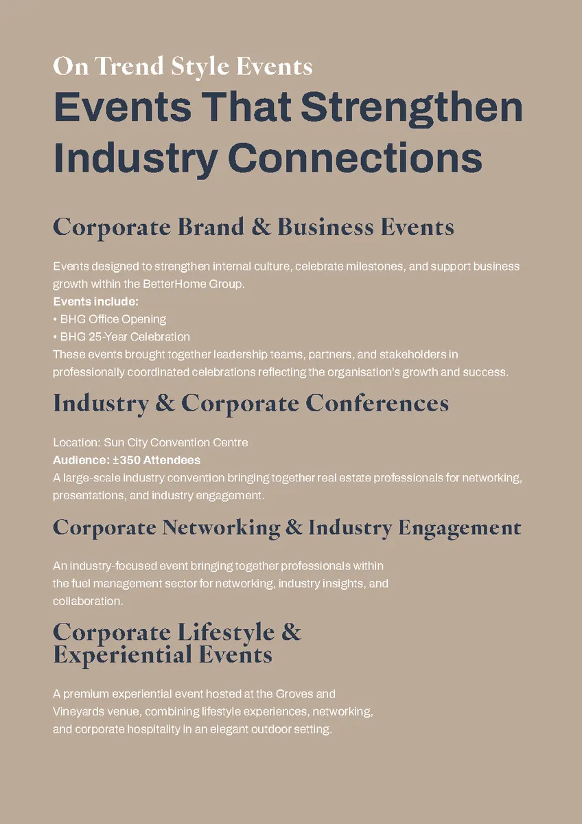 OTS — Company Profile page 18