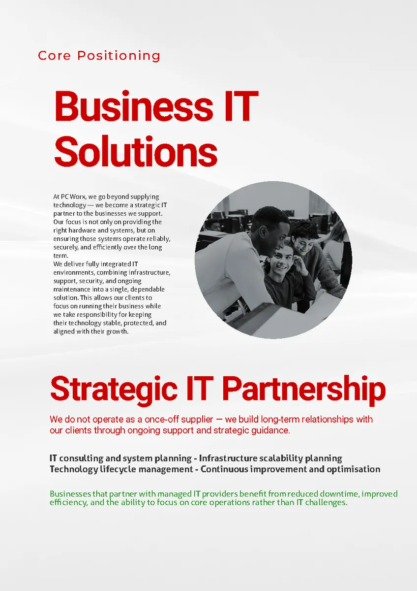 PC Worx — Company Profile page 8